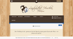Desktop Screenshot of pension-hirschen.at